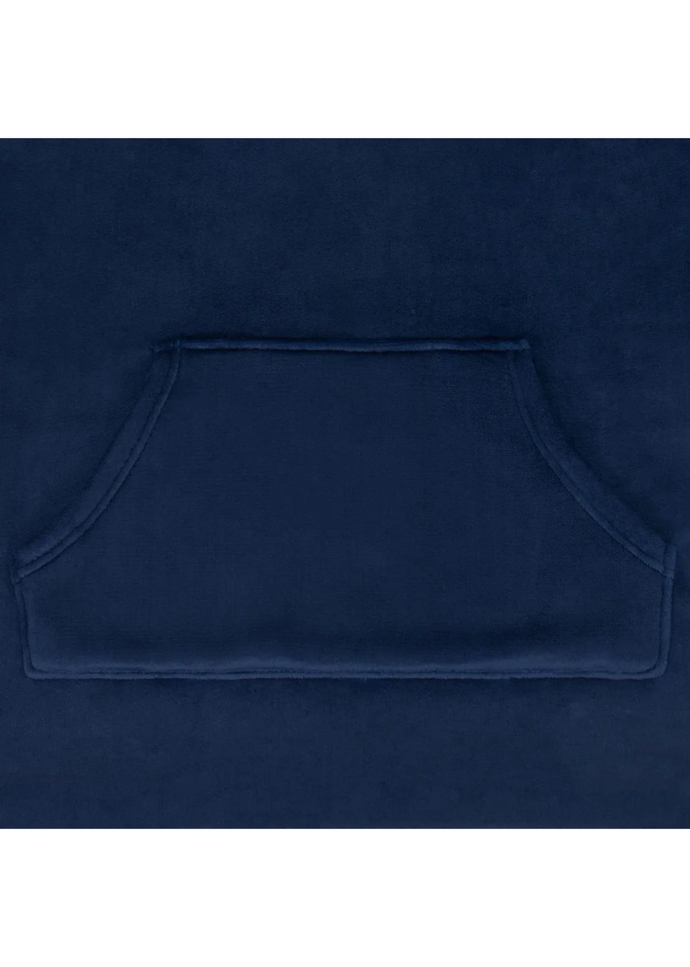 Scotland FA Kids Navy Scotland Kids Crest Oversized Blanket Hoodie (6-14yrs) - Age 6-7 Years Image 4