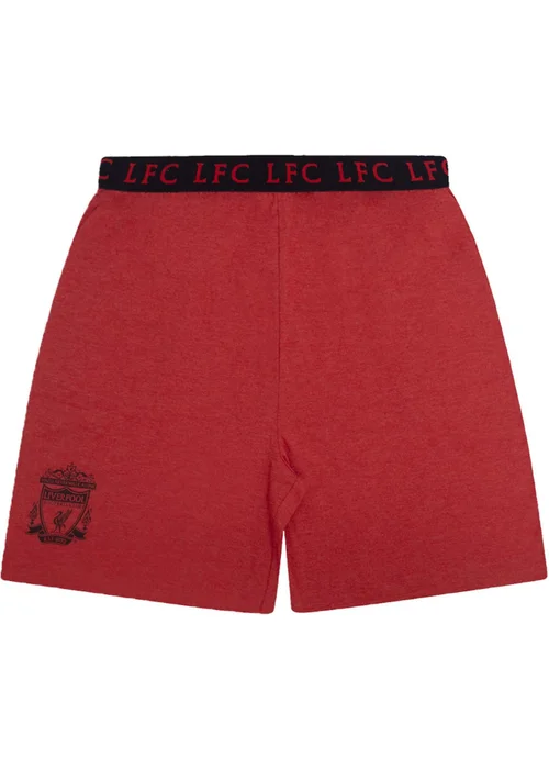 Liverpool FC Red Short Pyjama Set - Medium Image 3