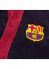 FC Barcelona Boys Navy Crest Fleece Dressing Gown (3-14yrs) - Age 5-6 Years Image 3