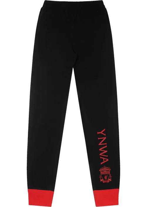 Liverpool FC Boys Black/Red Sublimated Long Pyjama Set (3-14yrs) - Age 11-12 Years Image 3