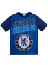 Chelsea Boys Blue FC Short Pyjama Set (4-13yrs) - Age 10-11 Years Image 2