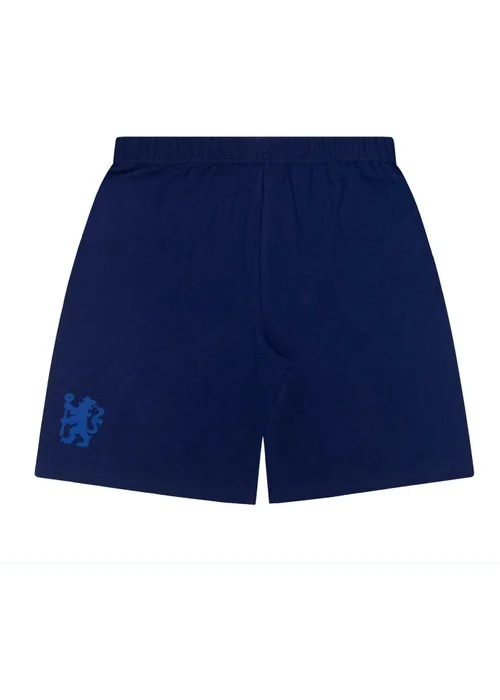 Chelsea Boys Blue FC Short Pyjama Set (4-13yrs) - Age 10-11 Years Image 3