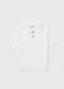 Girls Cream Polo T-Shirt (7-15yrs) - 7 Yrs Image 1