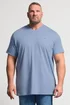 BadRhino Navy Blue 5 Pack Extra Long V-Neck T-Shirts - 7/8 XL Image 2