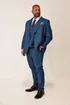 BadRhino Blue Textured Suit Waistcoat - 40 waist Image 2