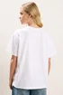 PixieGirl Petite 2 Pack Black & White Oversized T-Shirts - Size 14 Image 5