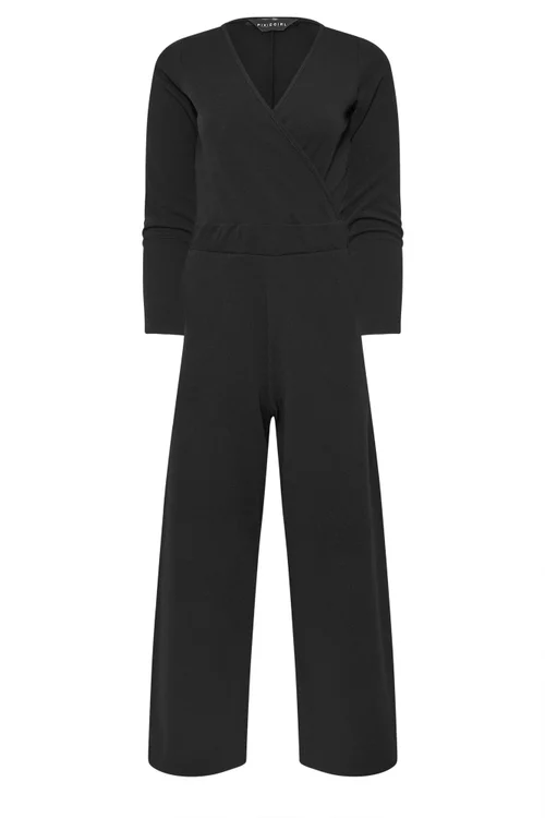 PixieGirl Petite Black Wide Leg Jumpsuit - 12 Image 5