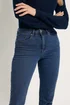 Long Tall Sally Dark Blue Stretch Straight Leg Jeans - 10/L36 Image 5