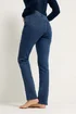 Long Tall Sally Dark Blue Stretch Straight Leg Jeans - 10/L36 Image 4