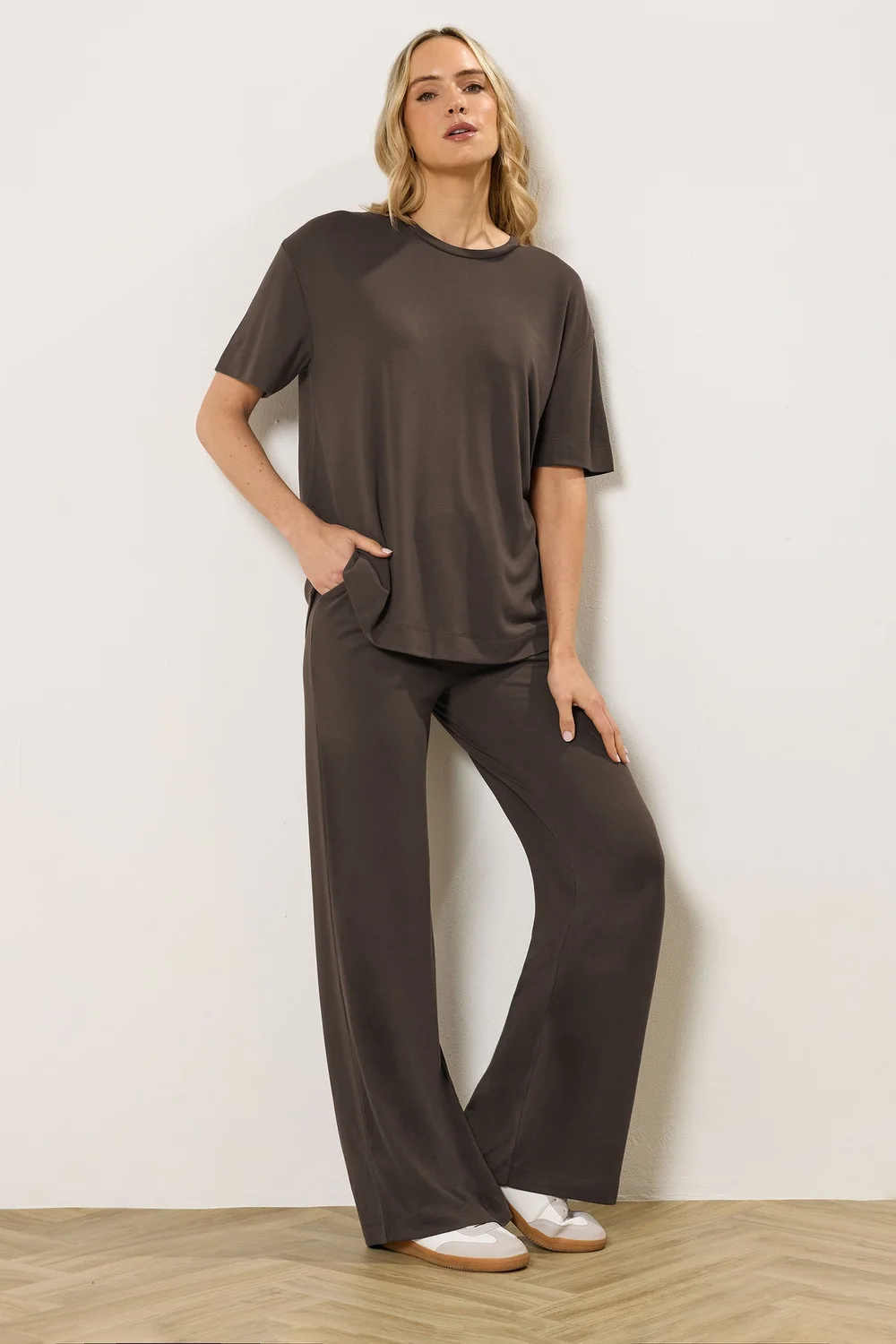 Long Tall Sally Chocolate Brown Premium T-Shirt - 22-24 Image 3