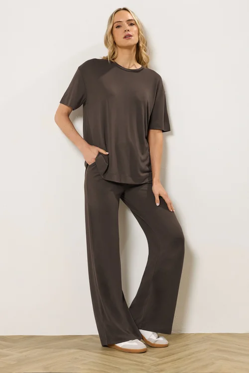 Long Tall Sally Chocolate Brown Premium T-Shirt - 22-24 Image 3