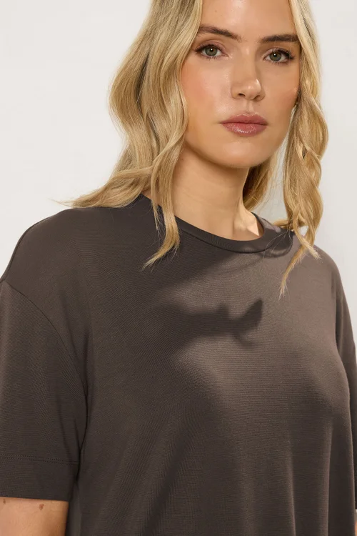 Long Tall Sally Chocolate Brown Premium T-Shirt - 22-24 Image 5