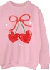 Spiral Galaxy Cherry You Are My Fave Pink Graphic Sweatshirt - M Image 2