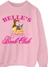 Disney Belle Book Club Pink Graphic Sweatshirt - 3XL Image 2