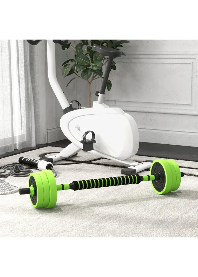 SPORTNOW Weight Dumbbells Set, Barbell, Kettlebell, Push Up Stand, 40kg