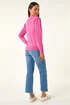 Roman Pink Petite Classic Crew Neck Jumper - 18 Image 4