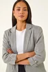 Roman Grey Petite Pocket Ponte Blazer - 16 Image 4