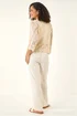 Roman Ivory Pointelle Knit Cardigan - Size 16 Image 3