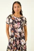 Roman Rose Petite Floral Pocket Midi Dress - 12 Image 4