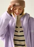 Regatta Pansy Purple Adult Waterproof Robe with Hydrafort Technology - XS-S Image 5