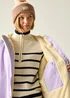 Regatta Pansy Purple Adult Waterproof Robe with Hydrafort Technology - XS-S Image 6
