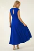 Roman Royal Blue Fit & Flare Midi Dress - 20 Image 2