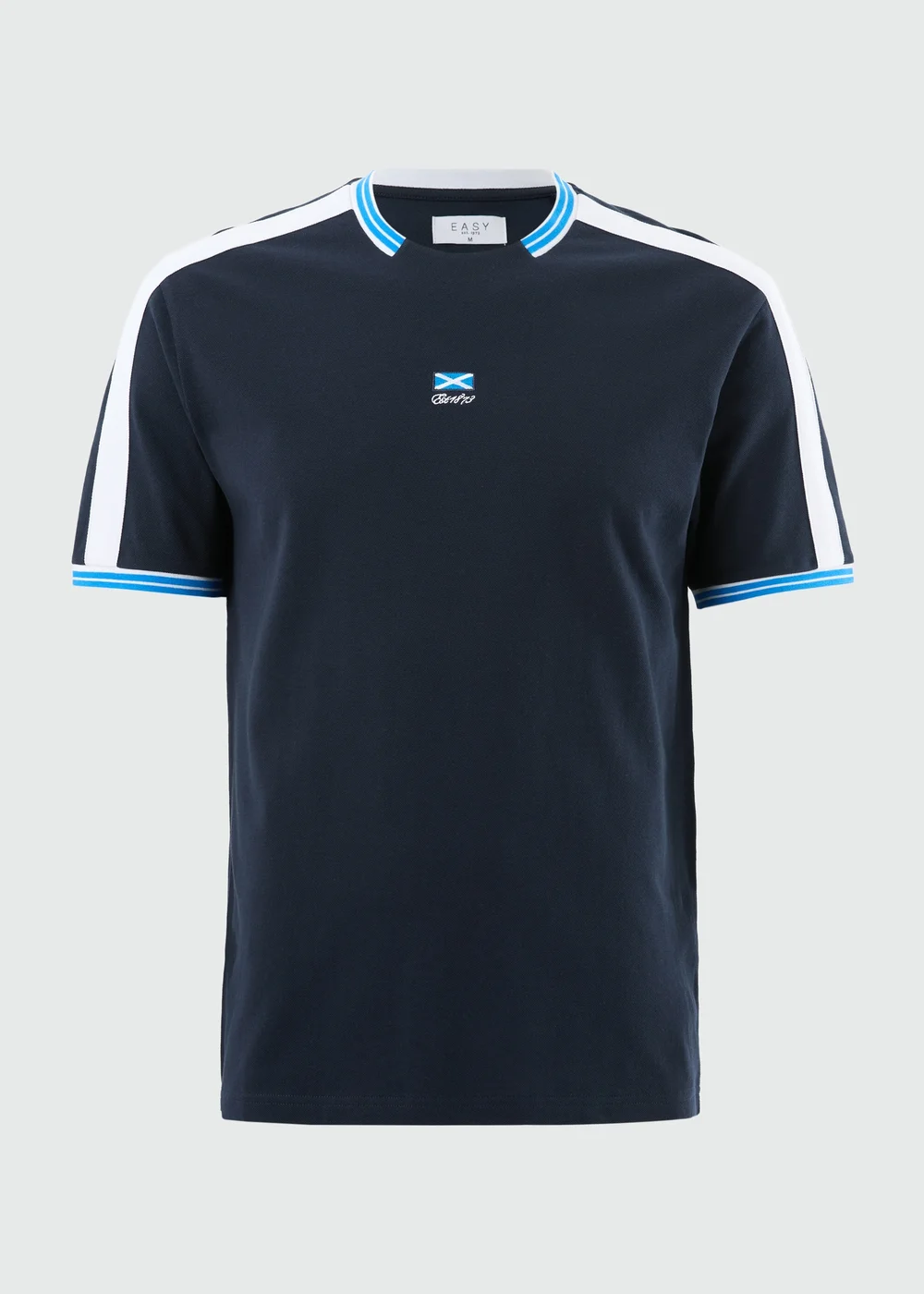 Navy Scotland Football T-Shirt - XS Image 4