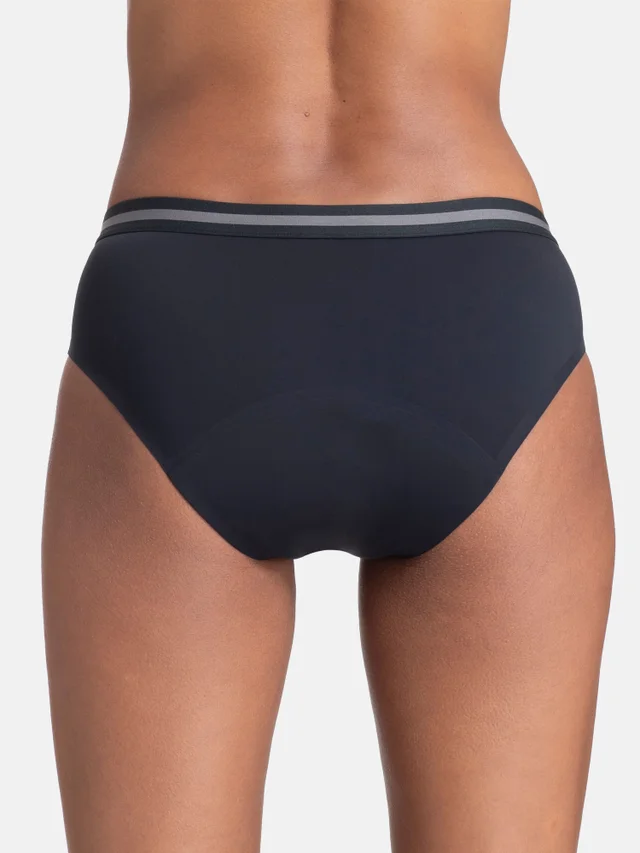 Dorina Black Period Pants Hipster 2 Pack