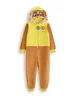 Vanilla Underground Paw Patrol Unisex Kids Yellow Rubble Onesie (2-7 Years) - Age 3-4 Years Image 1