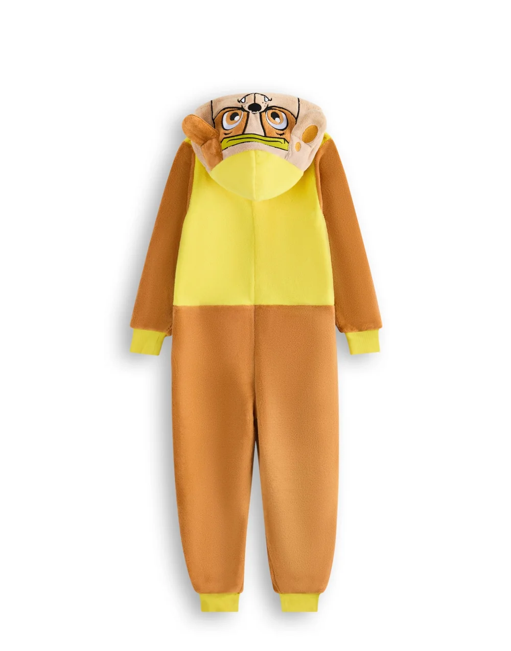 Vanilla Underground Paw Patrol Unisex Kids Yellow Rubble Onesie (2-7 Years) - Age 3-4 Years Image 2