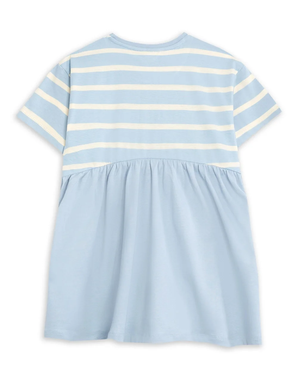 Vanilla Underground Peter Rabbit Girls Blue Stripey Dress (12 mnths - 5 years) - 1.5-2 Yrs Image 2