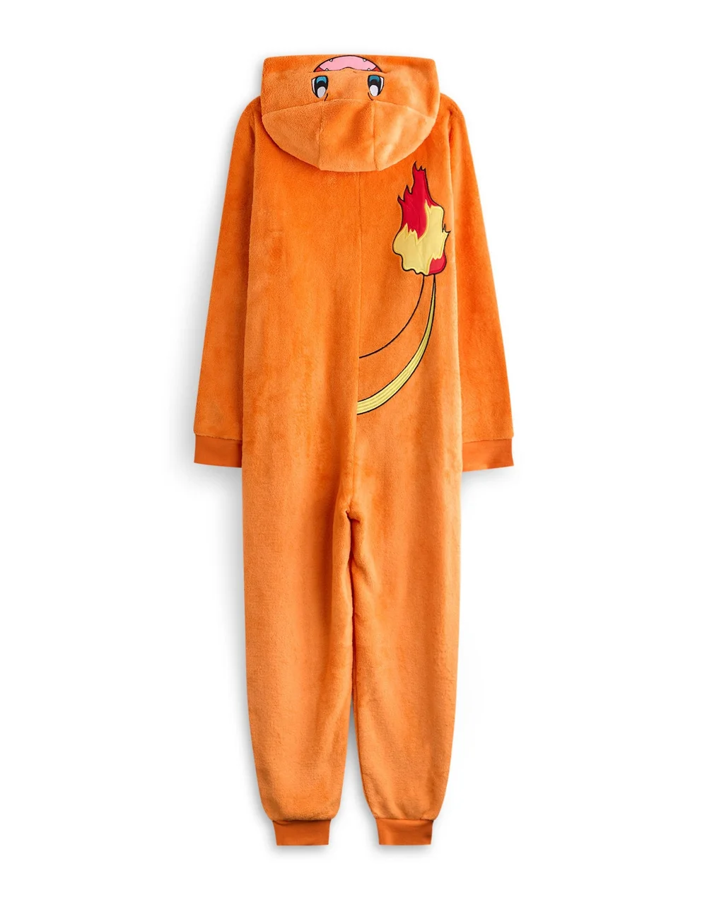 Vanilla Underground Pokemon Unisex Kids Orange Charmander Onesie (4-14 Years) - Age 9-10 Years Image 2