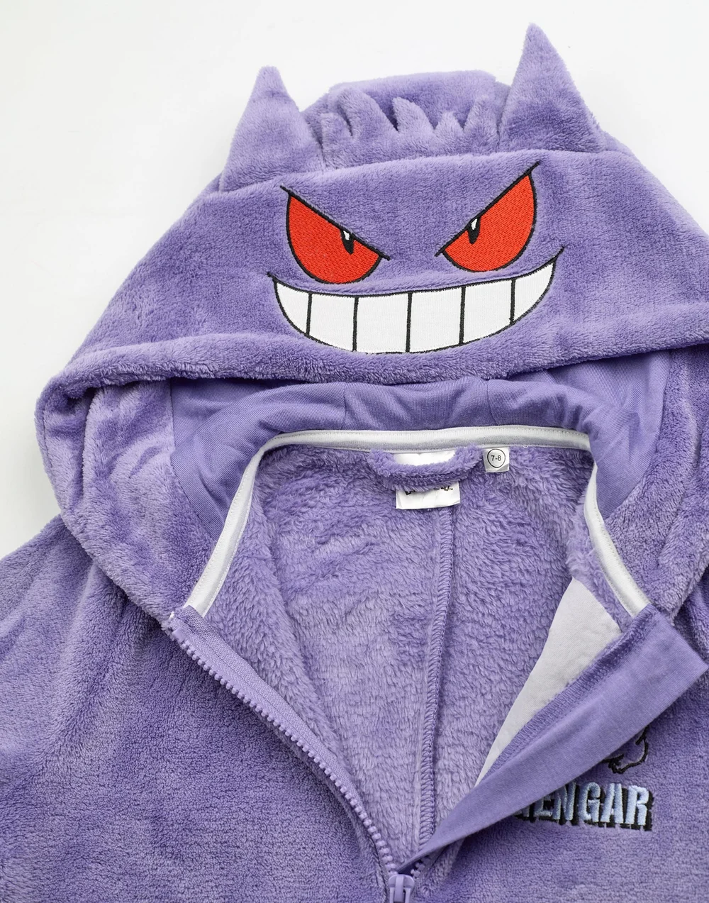 Vanilla Underground Pokemon Boys Purple Gengar Onesie (4-14 Years) - Age 13-14 Years Image 5