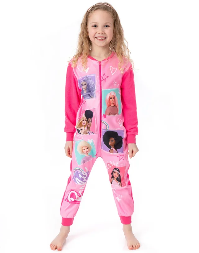 Vanilla Underground Barbie Girls Pink Rainbow Onesie (3-10 Years)