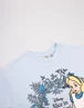 Vanilla Underground Disney Girls Blue Alice In Wonderland T-Shirt (2-10 Years) - 5-6 Yrs Image 4