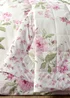 Catherine Lansfield Avebury Floral Reversible Quilted 220x230cm Bedspread Cream - One Size Image 2