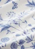 Bianca Fine Linens Thea Floral 200 Thread Count Cotton Reversible Duvet Cover Set Blue - Single Image 5