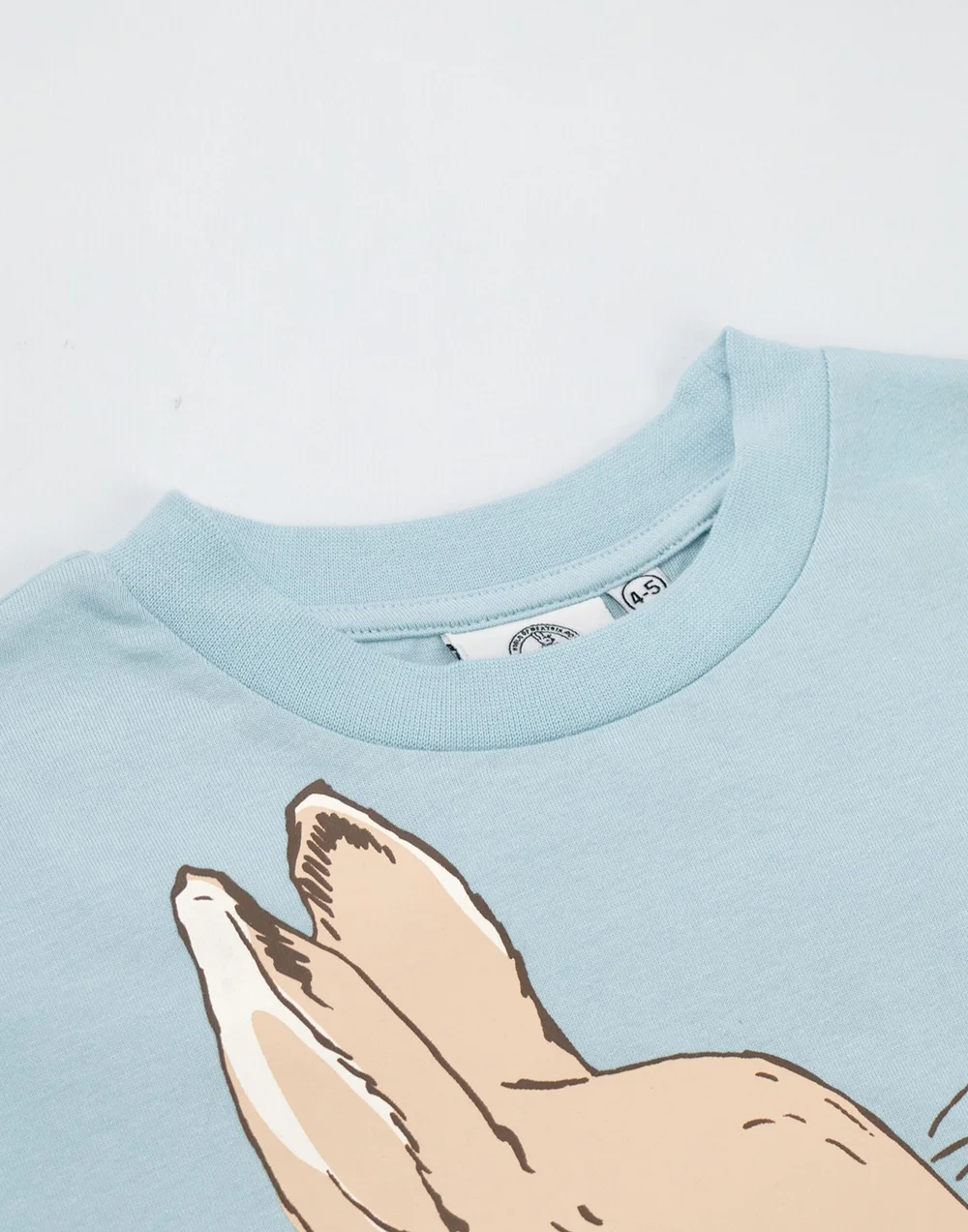 Vanilla Underground Peter Rabbit Unisex Kids Blue T-Shirt (12 mnths - 5 years) - 4-5 Yrs Image 4