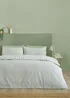 Catherine Lansfield Bamford Gingham Check Reversible Duvet Cover Set Green - Single Image 1