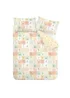 Catherine Lansfield Daisy Patchwork Reversible Duvet Cover Set Yellow - Single Image 5