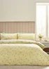 Catherine Lansfield Daisy Patchwork Reversible Duvet Cover Set Yellow - Single Image 2
