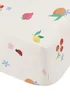 Catherine Lansfield Fruity Friends Fitted Sheet Bright - Single Image 3