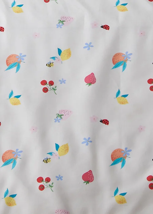Catherine Lansfield Fruity Friends Fitted Sheet Bright - Single Image 2