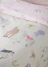 Catherine Lansfield Happy Horses Reversible Duvet Cover Set Cream - Junior Image 4