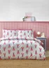 Sassy B Lobster Stripe Reversible Duvet Cover Set Pink - Single Image 2