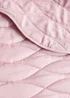 Catherine Lansfield Scallop Waves Quilted 240x260cm Bedspread Pink - One Size Image 2