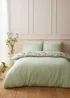 RHS x Catherine Lansfield Birds In Bloom So Soft Duvet Cover Set Green - Double Image 2