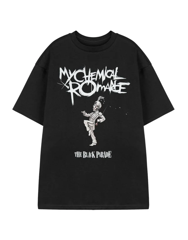 Vanilla Underground My Chemical Romance Black Parade Black Adult T-Shirt
