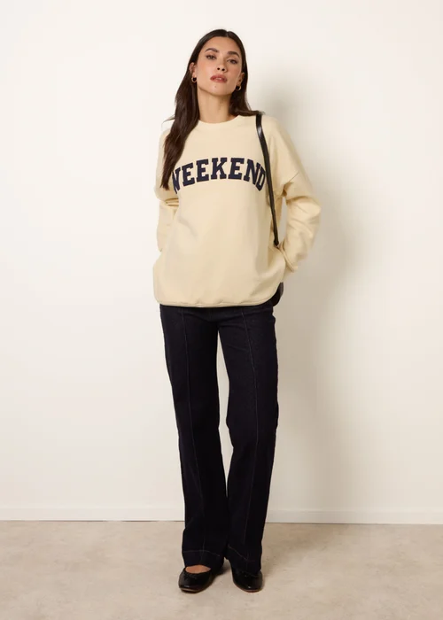 Blue Vanilla Yellow Weekend Sweatshirt - Large/Extra Large Image 3