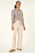 Roman Cream Pocket Button Smart Trousers - 18 Image 1